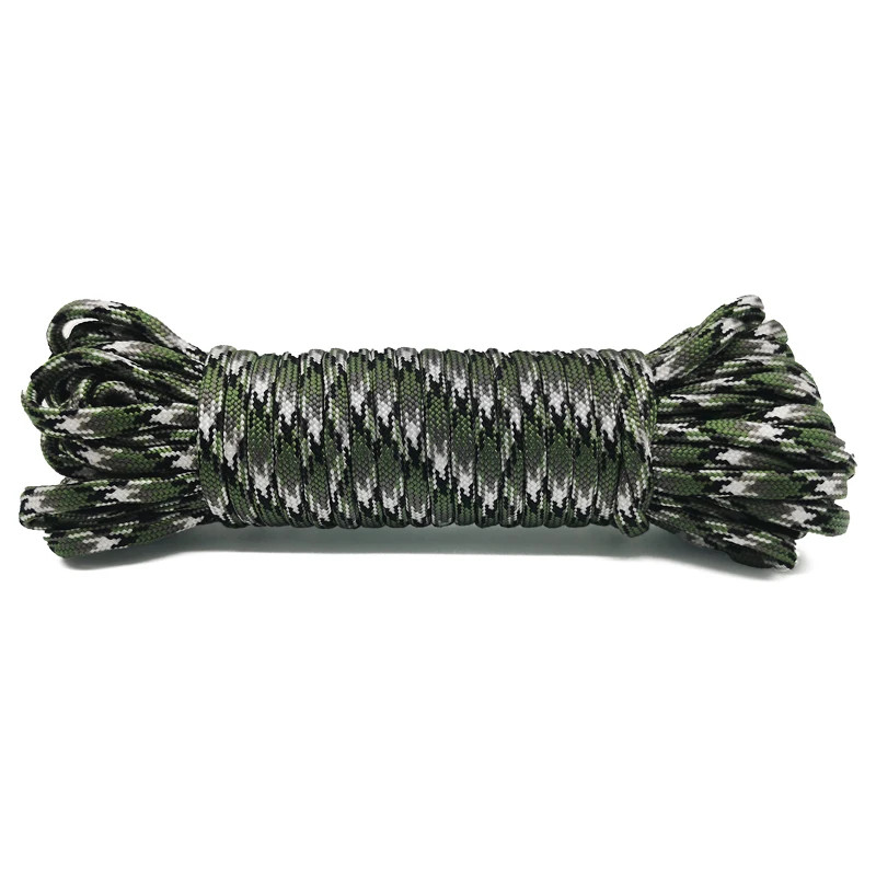 550 Paracord Cord 4mm 5m 15m 30m 7 Strand Tent Camping Lanyard Survival Rope