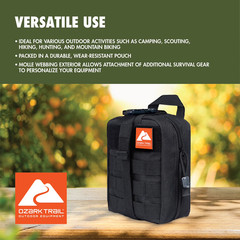 Ozark Trail Deluxe Outdoor Survival Kit 21 Piece Emergency Camping Gear Set
