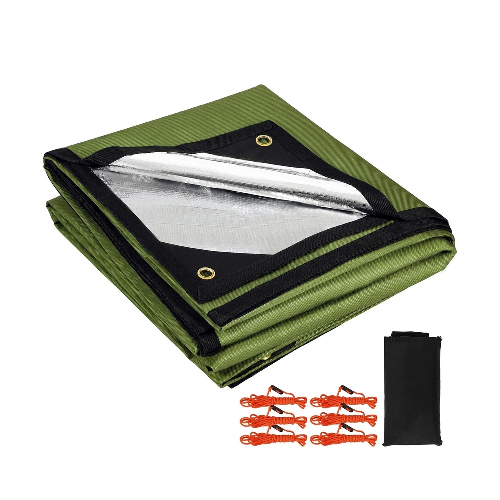 RedSwing Heavy Duty Survival Blanket, Waterproof Emergency Thermal Tarp, Mult…