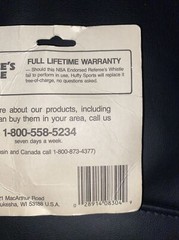 Rare Huffy Referee’s Whistle Mode 8304 Sportmart USA Nice Packaging Basketball