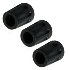 Trekking Pole Tips Replacement Long Lasting Rubber Feet (3pcs) for Hiking Poles