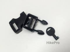 Snap-In Curved HD Buckle 5/8 w hidden Handcuff Key USA – Paracord Escape Evasion