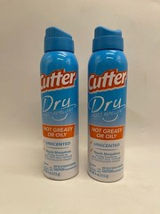 2 PACK Cutter Dry Mosquito Insect and Repellent 4 Oz Aerosol Spray Non Greasy
