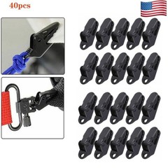 40PCS Camping Awning Clamp Tarp Clip For Car Boat Cover Emergency Tent Snap Hot