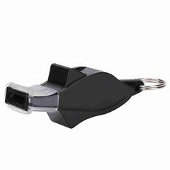 Black Basketball Football Soccer Referee Whistle Emergency Survival Lifesavi DSO