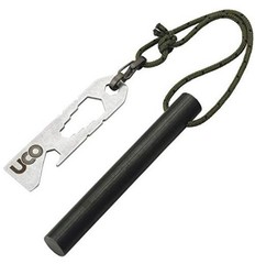 Titan Fire Striker Ferro Rod Fire Starting Survival Tool with Tether and
