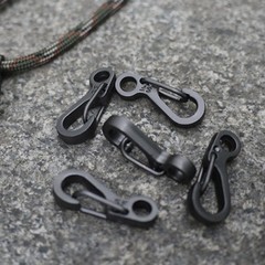 40PC Spring Backpack Clasps Climbing Carabiners Keychain Camping4568
