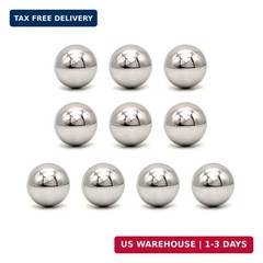 Z QINGZHENG 1inch 10pcs Chrome Steel Ball Bearing,Paracord Monkey fist Center St