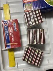 Diamond Strike On Box 2200 Count Wood Paper Kitchen Matches Camping Fireplace