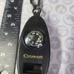 Coghlan’s Six Function Whistle Signal Mirror Light Compass Thermometer Magnifier