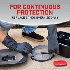Mosquito Station Kills Prevents Controls Mosquitoes & Larvae Silent Easy-to-Use