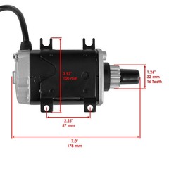 Caltric Starter Compatible Tecumseh 37000 33329 33329C 33329D 33329E 33329H