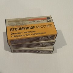 Industrial Revolution Stormproof Matches – Orange (3 Pack) New