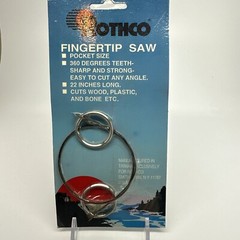 Rothco Fingertip Pocket Wire Saw 22 inch Survival Camping Tool New Sealed