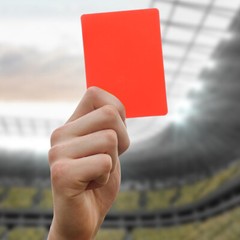 1 Set Professional Soccer Cards Standard Referee Cards with Lanyard Whistle