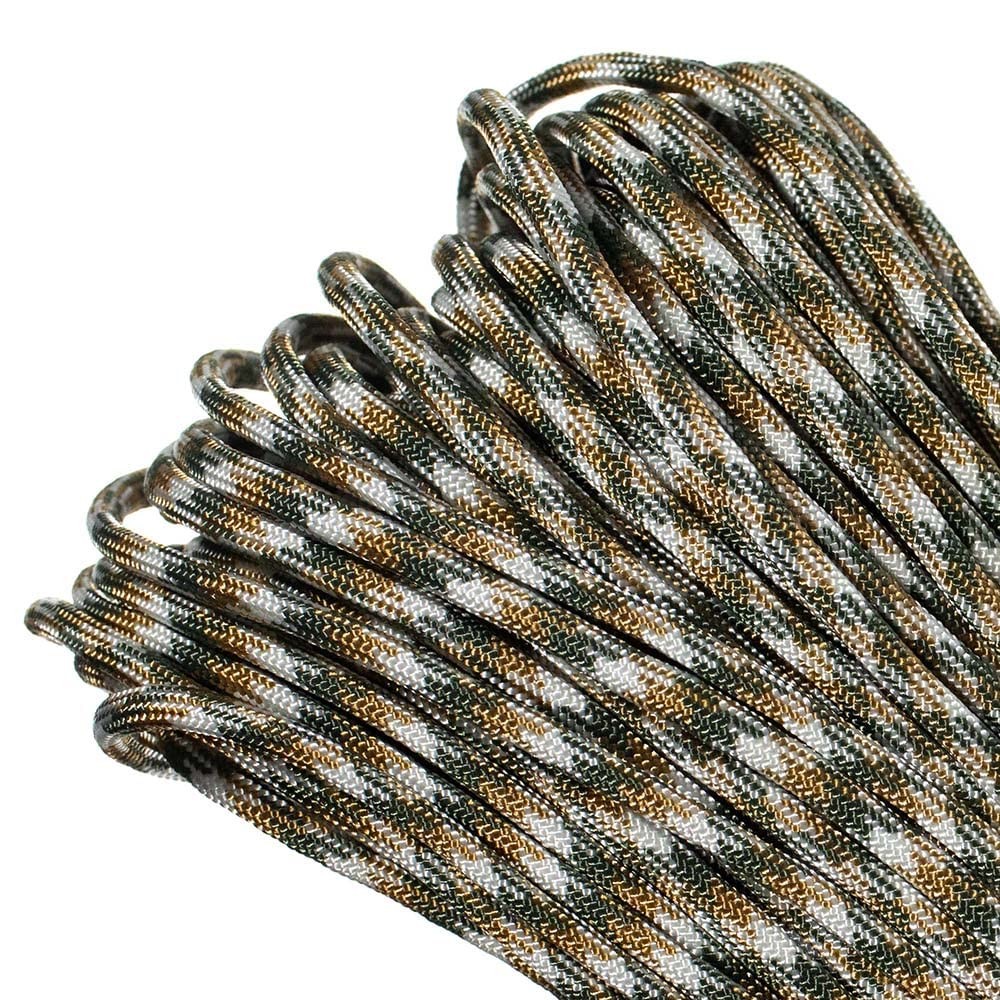 Genuine III 550lb Paracord – Nylon Cord in Solid, Multi, and Reflective Color…
