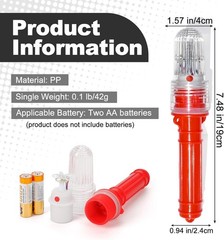 Boat Flares, Marine Flares Waterproof Boat Safety Kit Upgraded Emergency Signals