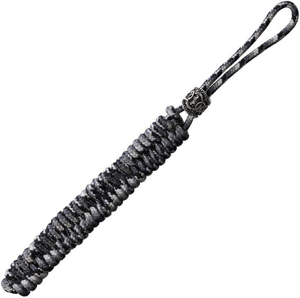 Coeburn Tool Lanyard With Viking Bead Black & White Braided Paracord – CT1039