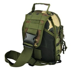 Mini Hiking, Camping Go-Bag Sling Backpack Kit Outdoor Survival Gear Bug Out Bag