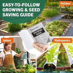 15,000 Heirloom Seeds | 32 Seed Types | Survival Seeds | 2026 Season | Non GM…