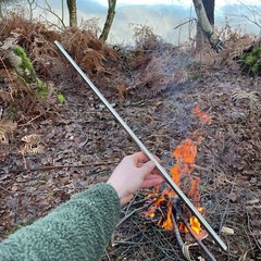Super Large Telescopic Stainless Steel Pocket Bellows | Bushcraft Fire Lighting