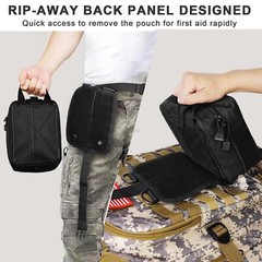 Tactical Molle Pouch Medical First Aid Kit Bag Military Emergency Survival Pouch