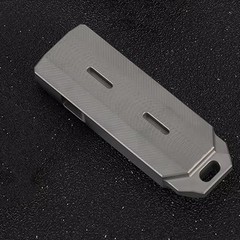 Popular Metal Titanium Alloy Whistle for Sports Referee Hole2238
