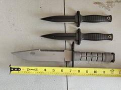 Alpha Outpost Scimitar Set – Survival Knife And 2 Daggers W/ Sheaths