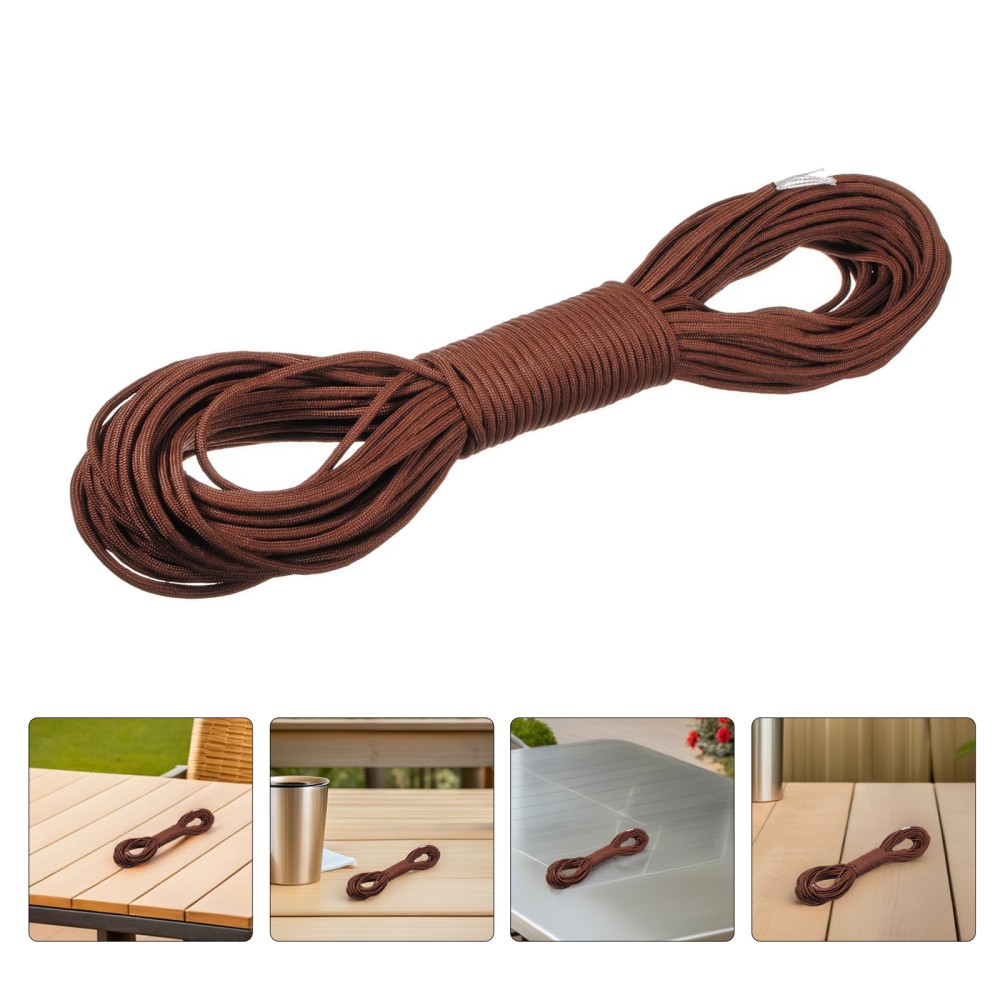2 Pcs Outdoor Seven Core Umbrella Rope Heavy Duty Ropes Cord Camping