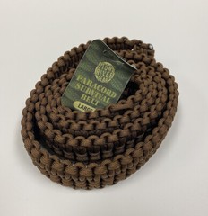 Stone River 550 lb Paracord Survival Belt Size Large 38-42 Waist Coyote SRG1SBLO