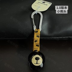 Outdoor Bear Warning Bell Carabiner Clip Hiking Camping Backpack Quick Hook Gear