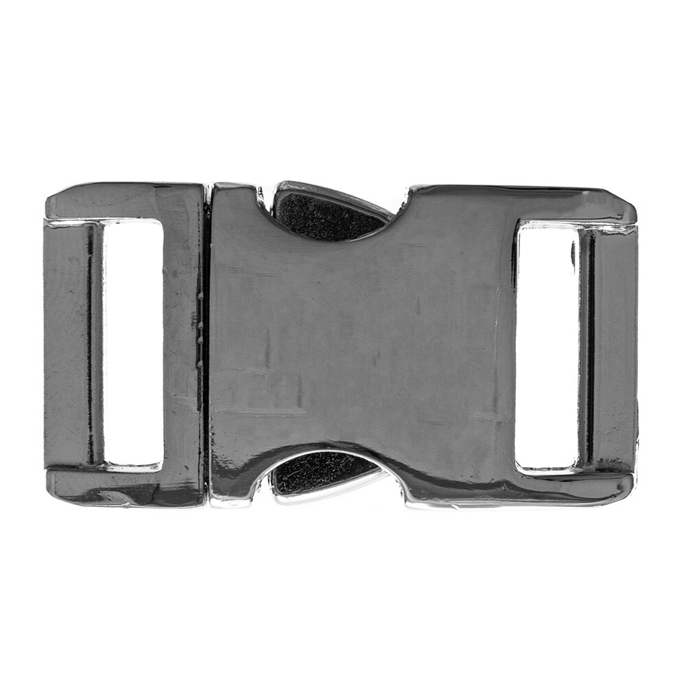 Metal Aluminum Curved 5/8″ Quick Release Buckle Paracord Survival