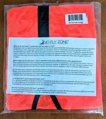 Mosquito And Tick Repelling Vest No Fly Zone XXL Outdoor Camping Gear