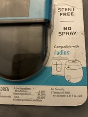 Thermacell ER140 Rechargeable Mosquito Repellent Refill 40 Hour Scent Free