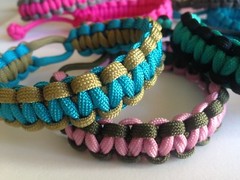 3 BEAUTIFUL HANDMADE MAD MAX FURY ROAD STYLE PARACORD BRACELET UNISEX ASSORTED