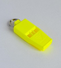 Acme No. 636 Tornado Slimeline Pealess 117dB Whistle, Choice of 7 Colors