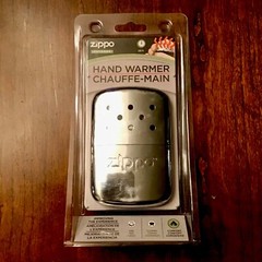 Intake Unused Zippo Outdoor Refillable Hand Warmer 12 Hour Part #40306 Chrome
