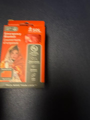 SOL Heat Sheet Survival Emergency Blanket – 2 PACK (ONE IS DAMAGED) One Is New