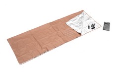 Waterproof Thermal Shelter Kit Tan Heavy Duty Survival Camping Hiking Tent Tarp