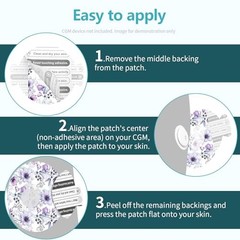 20pk Adhesive Patches Freestyle Libre 3 Waterproof Sweatproof Sensor Covers