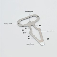 Multifunction Self Defense Stinger Combined Wrench Bottle Opener Emergency…