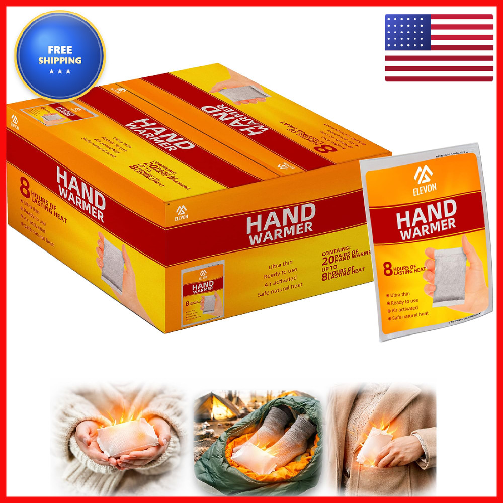 Elevon Handwarmers Provides Warmth