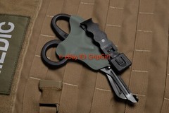 Black Trauma Shears and Foliage Kydex Sheath Holster TCCC Medic Gear EDC