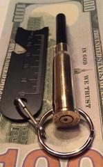 6.5 Japanese Bullet Brass Ferro Rod Flint Steel Fire starter ferrocerium