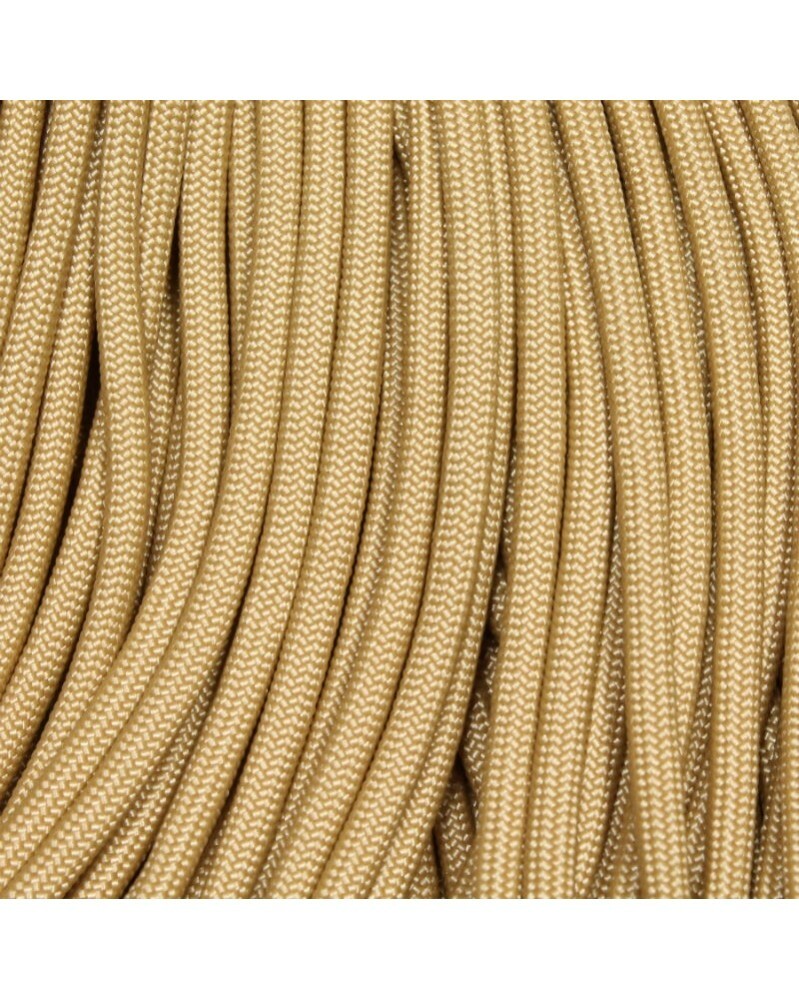 550 Paracord Tan 380 (Light) 100 FT USA MADE & SELLER same day shipping