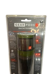 GearPods Backcountry Multi-Kit System Olive Drab First Aid Survival New Sealed