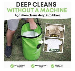 Dezitrek All In One Hand Wash Bag- Off The Grid Washing Machine
