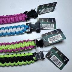 550 Paracord Survival Bracelets Lot 4 Military Cord Camp Hiking Friendship M L