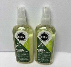 Lot Of 2 STEM Mosquito Repellent 4oz Spray Plant Based Safe for KIDS & Pets