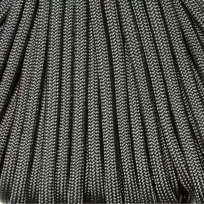 550 Paracord Graphite 100 FT. USA made & seller-same day shipping